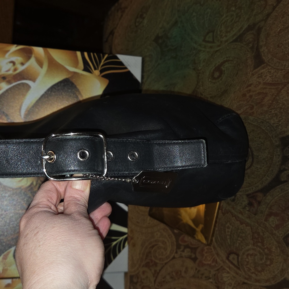 Coach Vintage Soho Legacy 9186 2001 Black Leather Bucket Bag $390 Retail GUC - Picture 6 of 16